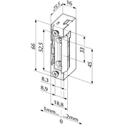 effeff Elektricni prihvatnik 118-A71 10-24V AC/DC BASIC b.c.