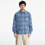 Srajca Carhartt WIP L/S Wilber Shirt UNISEX Wilber Check/ Velvet Blue M
