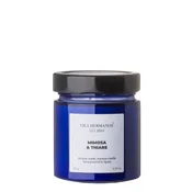 shumee Mimoza in Thiare - Vila Hermanos - dišeča sveča 150 g - serija Apothecary Cobalt Blue