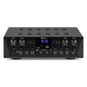 4 zonski ojačevalnik, 4 x 100W, FM, Bluetooth, USB, SD