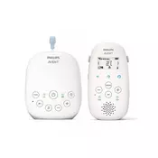 Philips Avent SCD715/26 DECT-Babyphone mit Schlafliedern, Temperatursensor