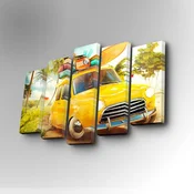 WALLXPERT Dekorativna slika iz 5 delova 5PUC 069