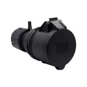 shumee Prenosna vtičnica 32A/5P 380V-415V /FE/ IP44 črna F7.0165