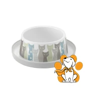 Moderna Trendy Dinner Small Maasai Grey White 350ml, Posuda Za Macke