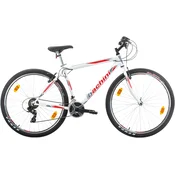 Brdski bicikl s brzinama Bachini - Pro, 29, 480 mm, bijeli/crveni