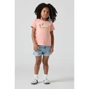Otroške kratke hlače iz jeansa Levis MINI MOM SHORT W EMBROIDER