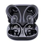 Premium sportske bežicne Bluetooth slušalice s BT v5.4 i IPX4 standardom Techsuit AirTune 100 - black