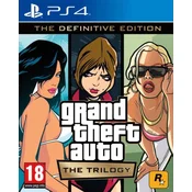Grand Theft Auto The Trilogy Definitive Edition - igra brez ovitka (PS4) - rabljeno