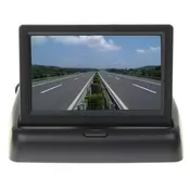 Monitor avtomobila PNI MA432, 4,3 palčni barvni zaslon, zložljiv, 12 V, video vhod za vzvratno kamero
