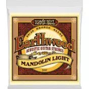 Ernie Ball 2067 Earthwood Mandolin Light Loop End 80/20 Bronze žice za mandolinu