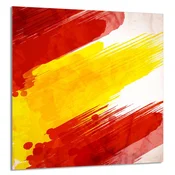 shumee STEKLENA PLOŠČA ZA KUHINJO 60x65 Barvita