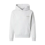 JACK & JONES Majica JWHISLINGTON rjava/oliva/pegasto bela