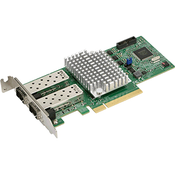 Supermicro SUPERMICRO Networking adapter 2-port 25GbE SFP28 Broadcom BCM57414 PCI-E Low Profile (AOC-S25G-B2S-O)