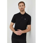 Bombažen polo Emporio Armani