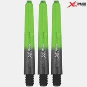 Trupi za pikado puščice XQMax/Shafts/Green-Black