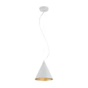 Luster na sajli GANNA 1xE27/15W/230V sivi