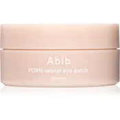 Abib Gel Obliži za predel okoli oči s polinukleotidi in retinalom PDRN Retinal Eye Patch Glow Jelly - 84 g / 60 kos