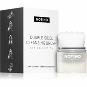 Notino Spa Collection Double-sided cleansing brush čistilna krtačka za obraz Grey