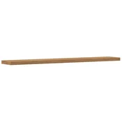 Zidne police 4 kom boja hrasta 60x20x1,5 cm konstruirano drvo