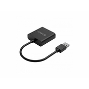 Orico UTV adapter USB 3.0 v VGA, črn