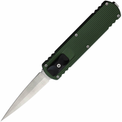 D Rocket Designs Auto Zulu OTF Dagger Green