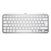 Logitech MX Keys Mini For Mac Minimalist Wireless Illuminated Keyboard tipkovnica Bluetooth AZERTY Francuski Sivo