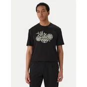 HUGO Majica Dangen 50558415 Črna Relaxed Fit