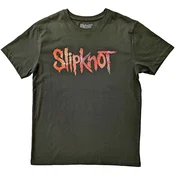 Slipknot Adderall (Back Print) Green M Majica