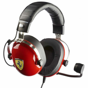 Gaming Slušalica s Mikrofonom Thrustmaster T.Racing Scuderia Ferrari Edition-DTS Crvena