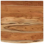 Vidaxl Kopalniški pult 60x60x3,8 cm kvadraten trden akacijev les