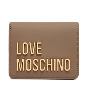 Denarnica LOVE MOSCHINO JC5612PP0PKD0105 Bež