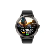 INF GPS pametna ura z večsatelitskim pozicioniranjem, zaslonom AMOLED in Bluetooth klicem Black, (5000090748)