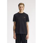 FRED PERRY CUFT MAJICA BLACK