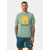 Helly Hansen UPDATE HP RACE T-SHIRT, muška majica, zelena 34419