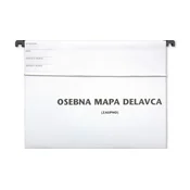 NN MAPA OSEBNA DELAVCA GRAFIS VISEČA Z ELASTIKO