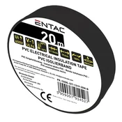 Izolir traka ENTAC 19 mm x 20 m crna EIT-1319-20M-B