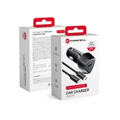Forcell car USB-C PD20W+ light