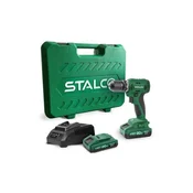 STALCO Akumulatorski vrtalnik DS20-55BL. 2x 2Ah