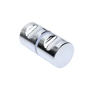 INF Dvojni cilindrični ročaj 304 nerjaveče jeklo za steklena vrata 6-22mm Steel, (5000249171)