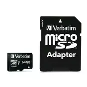 VERBATIM Memorijska kartica 47042 micro SDHC 64GB Pro class 10 UHS-I