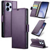 Overboard Futrola za Oppo Reno 15 Pro 5G, sjajna boja lici, preklopni novcanik, ljubicasta