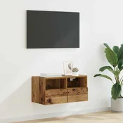 TV zidni ormar Staro drvo 60 x 30 x 30 cm Konstruirano drvo