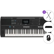 Yamaha PSR-E483 SET Keyboard z dinamiko Black
