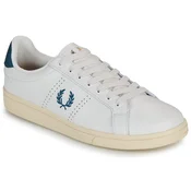 Fred Perry B721 LEATHER Bijela