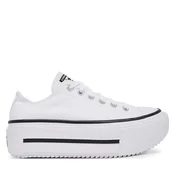 CONVERSE Nizke superge CTAS LIFT DOUBLE STACK  bela