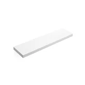 Songmics Stenska polica 80x20x38 cm bela