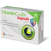 Pharmanova Vitamin C + ZN Caps, 20 x ( 300MG + 10MG)