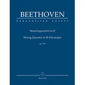 BEETHOVEN:STRING QUARTET IN B-FLAT OP.130 STUDY SCORE