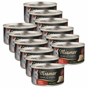 Miamor Feine Filets Naturell piščanec & kozice 12 x 80 g