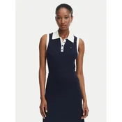 Tommy Hilfiger Pulover Fine Gg Cable WW0WW50102 Mornarsko modra Regular Fit